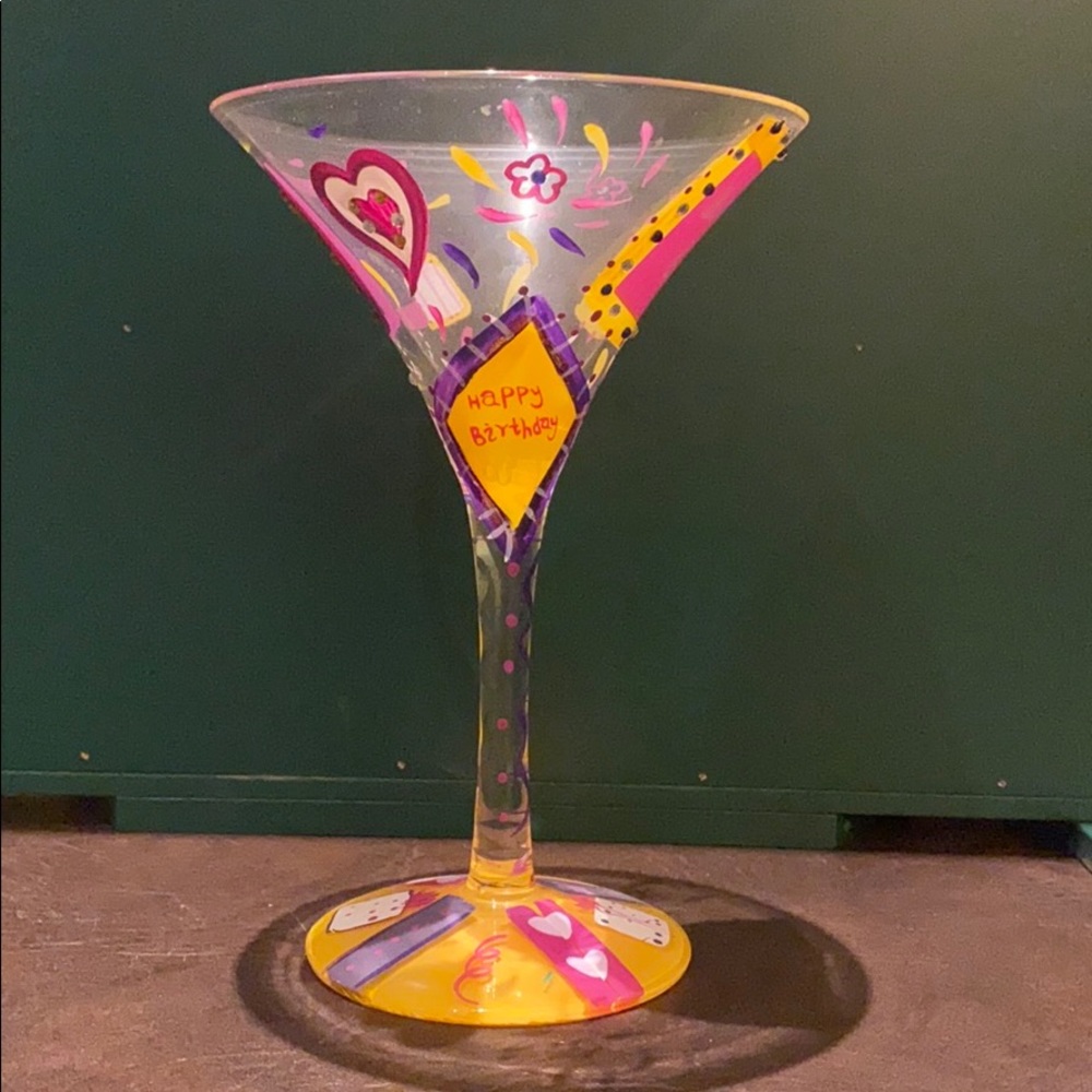 Lolita Martini glass
